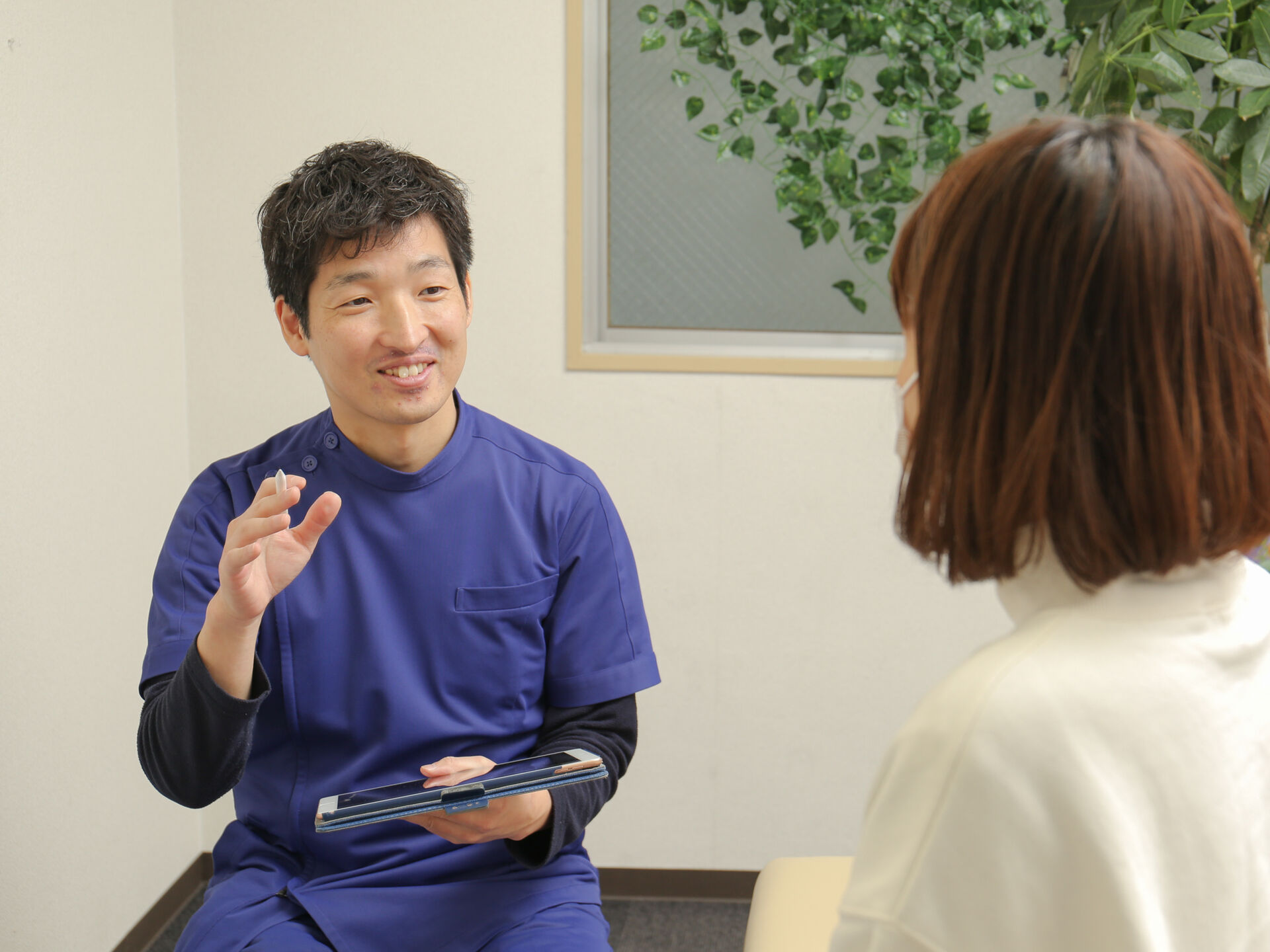 ⑸施術後の症状の確認・日常生活での注意点の説明